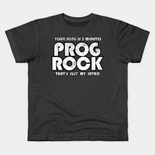 Prog Rock 3 Minutes Kids T-Shirt